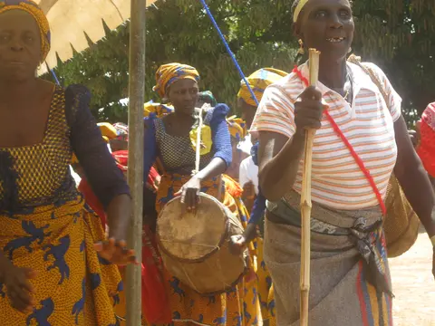 Pyam Community women dancing