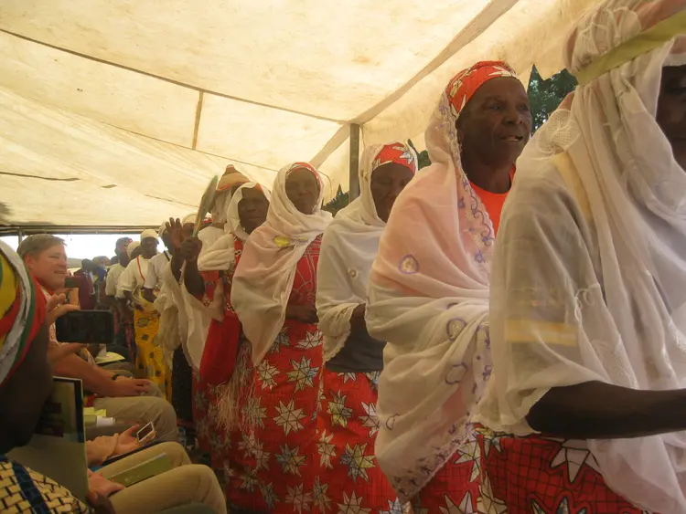 Community women join in celebrating reading and writing book